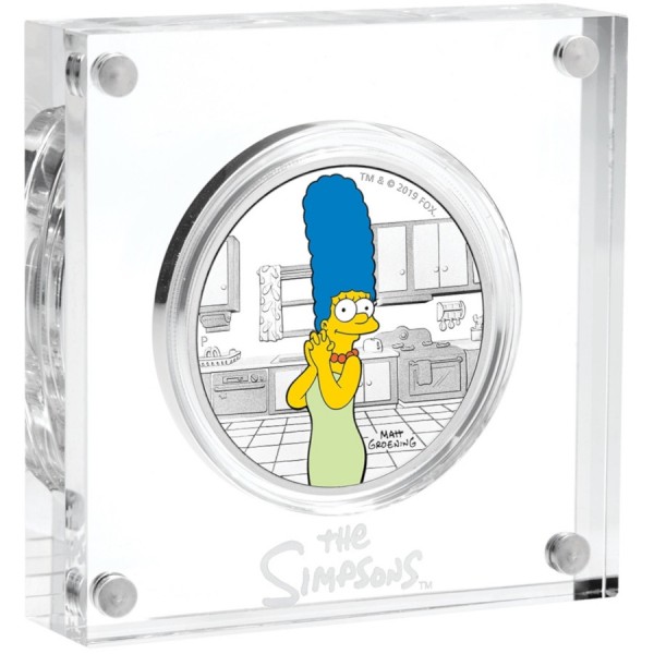 2019 silver 1oz tuvalu marge simpson proof coin box 2019 silver 1oz tuvalu marge simpson proof coin box