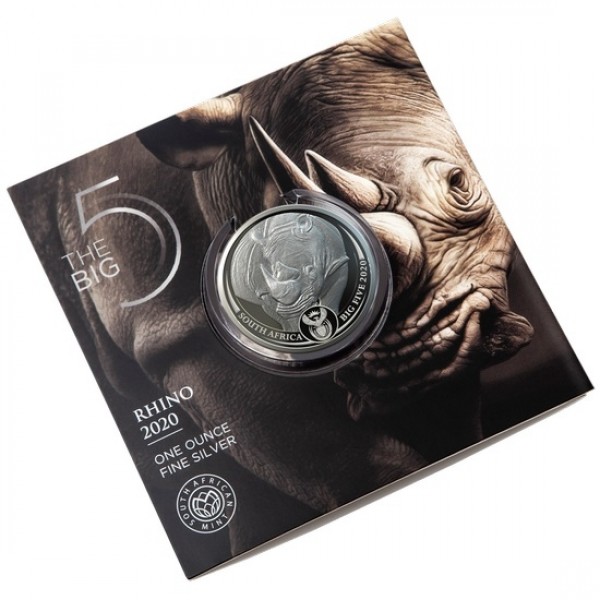 2020 1 oz big five rhino blistercard 2020 1 oz big five rhino blistercard